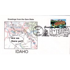 #3572 Greetings From Idaho Southport FDC