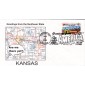 #3576 Greetings From Kansas Southport FDC