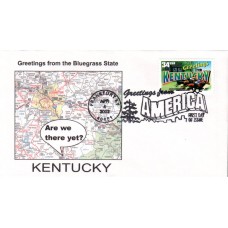 #3577 Greetings From Kentucky Southport FDC