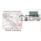#3600 Greetings From South Carolina Southport FDC