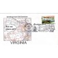 #3606 Greetings From Virginia Southport FDC