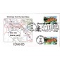 #3707 Greetings From Idaho Dual Southport FDC