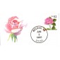 #2492 Pink Rose Mini Special FDC