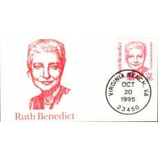 #2938 Ruth Benedict Mini Special FDC