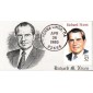 #2955 Richard Nixon Mini Special FDC
