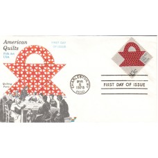 #1746 American Quilts Spectrum FDC