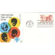 #1772 Year of the Child Spectrum FDC
