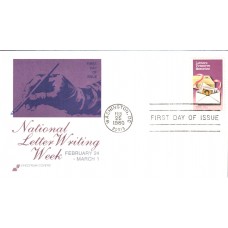#1805 Letter Writing Spectrum FDC
