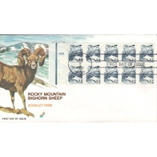 #1949 Bighorn Sheep Plate Spectrum FDC