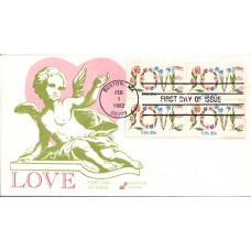 #1951 LOVE Spectrum FDC