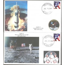 Moon Landing 40th Anniversary S & T Cover Set