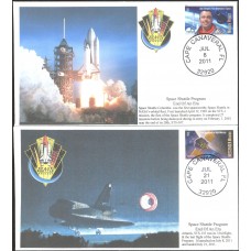 Final Space Shuttle Flight S & T Cover Set
