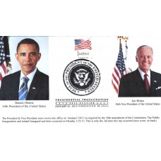 Obama - Biden 2013 S & T Inauguration Cover