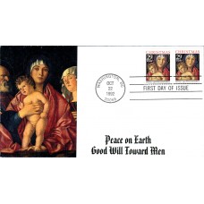 #2710 Madonna and Child S & T FDC