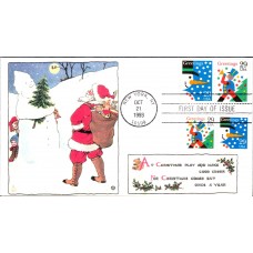 #2791//95 Christmas Designs S & T FDC