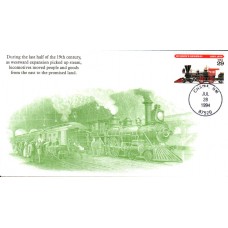 #2843 Hudson's General Locomotive S & T FDC