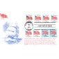 #2888-93 G Rate - Flag S & T FDC