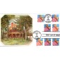 #2897//2920 Flag Over Porch S & T FDC