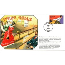 #2963 Bowling S & T FDC