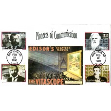 #3061-64 Pioneers of Communication S & T FDC