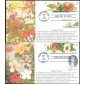 #3310-13 Tropical Flowers Combo S & T FDC Set