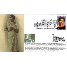 #3896 Marian Anderson S & T FDC