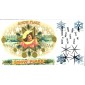 #4105-08 Holiday Snowflakes S & T FDC