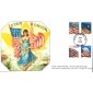 #4232-35 US Flags S & T FDC