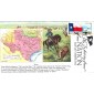 #4323 FOON: Texas State Flag S & T FDC 