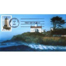 #4150 St. George Reef Lighthouse Sweetheart FDC