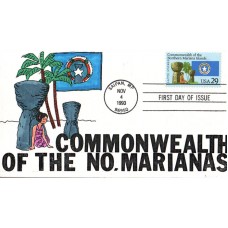 #2804 Northern Mariana Islands Therome FDC