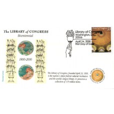 #3390 Library of Congress Therome FDC