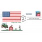 #3448 Flag Over Farm Therome FDC