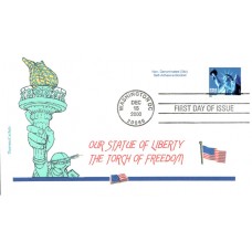 #3451 Statue of Liberty Therome FDC