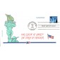 #3451 Statue of Liberty Therome FDC