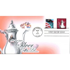 #3754 Silver Coffeepot Therome FDC