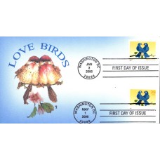#4029 Lovebirds Dual Therome FDC