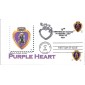 #4390 Purple Heart Dual Therome FDC