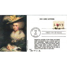 #3499 Rose and Love Letter Tom's FDC
