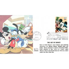 #3865 Disney - Mickey Mouse Tom's FDC