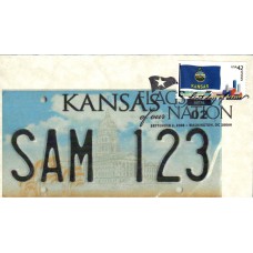 #4292 FOON: Kansas Flag Torno FDC