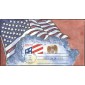 #2475 US Flag Combo Tossman FDC