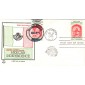 #1157 Mexican Independence Joint Tri-Color FDC