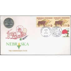 Nebraska State Quarter Triple W Cover