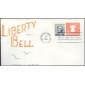 #U548A Liberty Bell Ulrich FDC