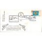 #1633 Delaware State Flag Unknown FDC