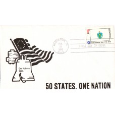 #1638 Massachusetts State Flag Unknown FDC