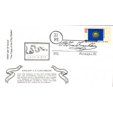 #1641 New Hampshire State Flag Unknown FDC