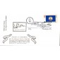 #1642 Virginia State Flag Unknown FDC