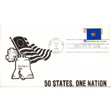#1662 Wisconsin State Flag Unknown FDC